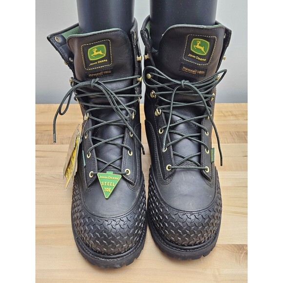 NEW John Deere 13 WIDE Men’s MINER Boots Insulated Steel Toe WORK Waterproof 13W main image 15